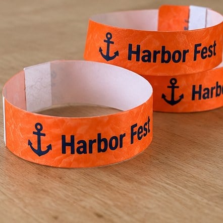 Custom Tyvek Wristbands